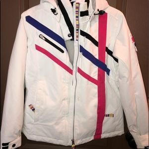 OBERMEYER White Juniors size 16 LIKE NEW